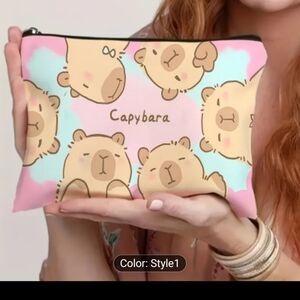 Capybara Large Pouch